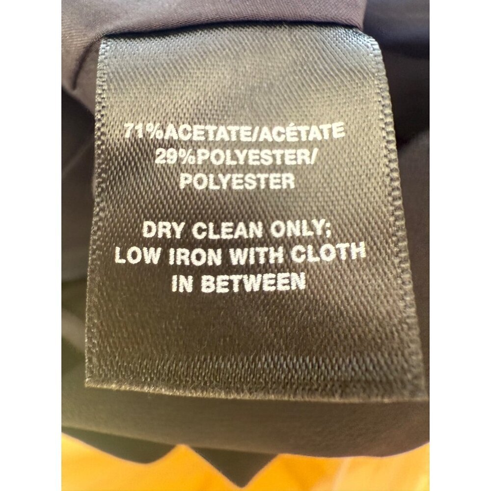 LAFAYETTE 148 Black Tie front Blazer Size 22W  Pockets Minimalist Professional - Picture 10 of 14